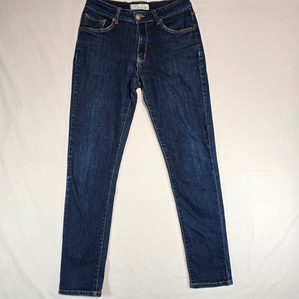 Stockton Refreshing Dark Wash Slim Fit Jeans Womens Size L Stretch Denim 3366656